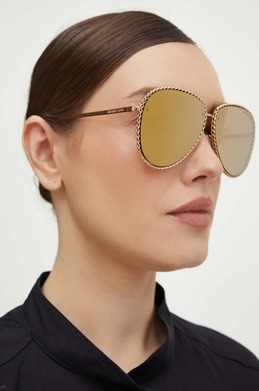 

Солнцезащитные очки PORTOFINO Michael Kors, золотой