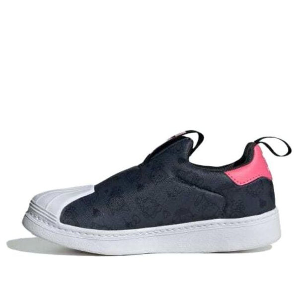 

Кроссовки оригинал x hello kitty и друзья суперзвезда 360 Adidas, черный