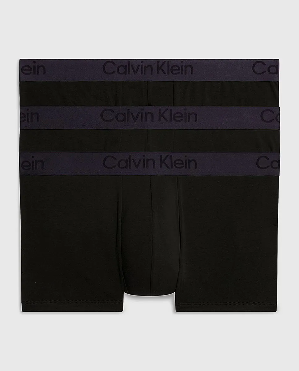 

Набор из 3 боксеров с низкой посадкой - CK Black Calvin Klein, чёрный