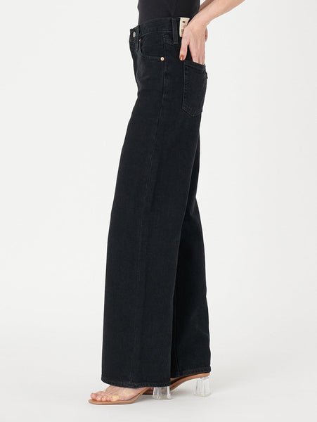 Джинсы РЕБЕРНЯЯ ШИРОКАЯ НОЖКА ЧЕРНАЯ ROSIE POSIE Levi'S, Blacks — фото 2