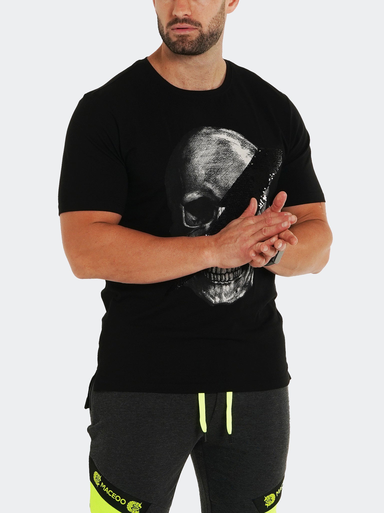 

Футболка SkullDisco Black MACEOO