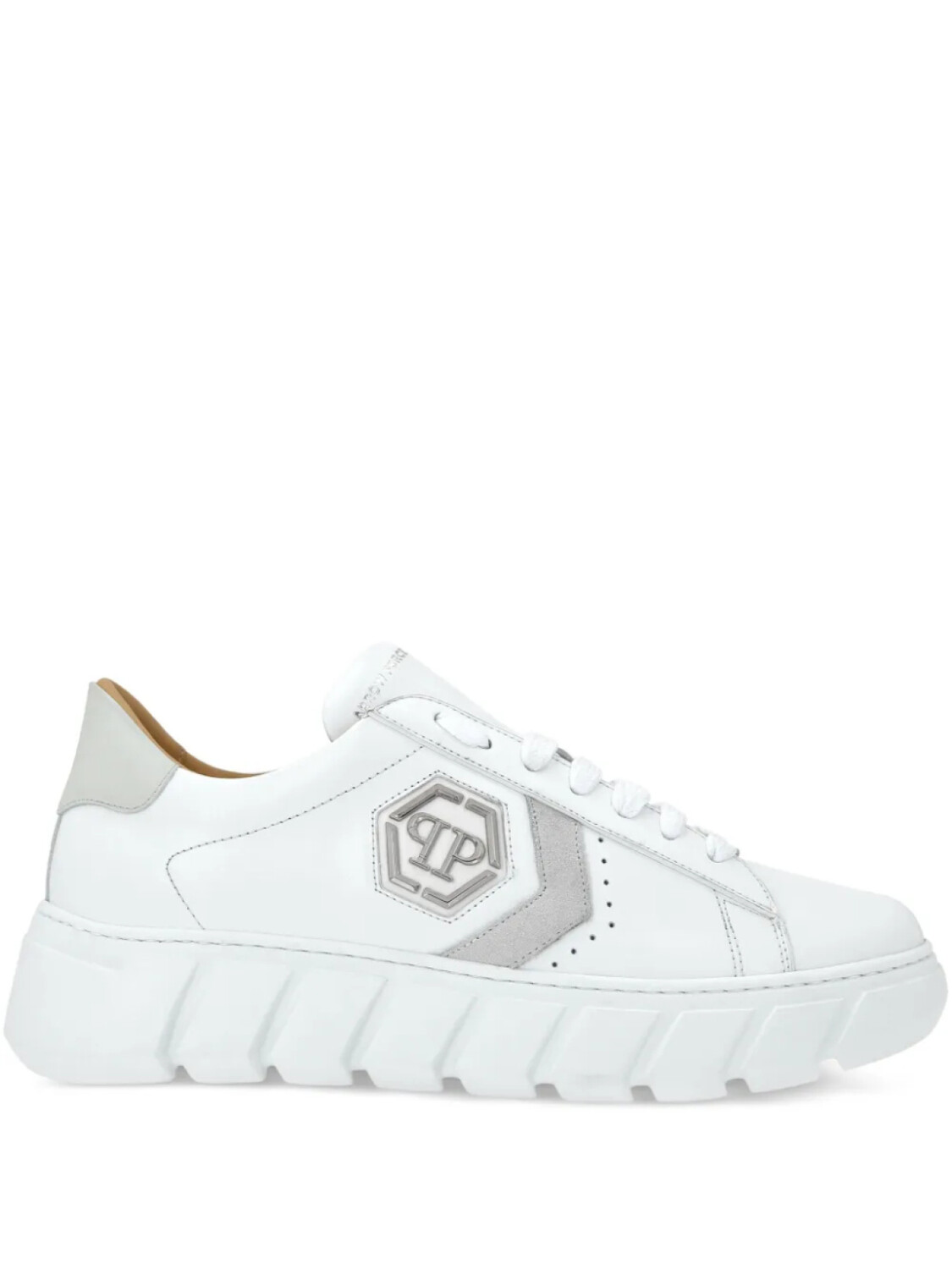 

Кроссовки Philipp Plein Hexagon Lo-Top, белый