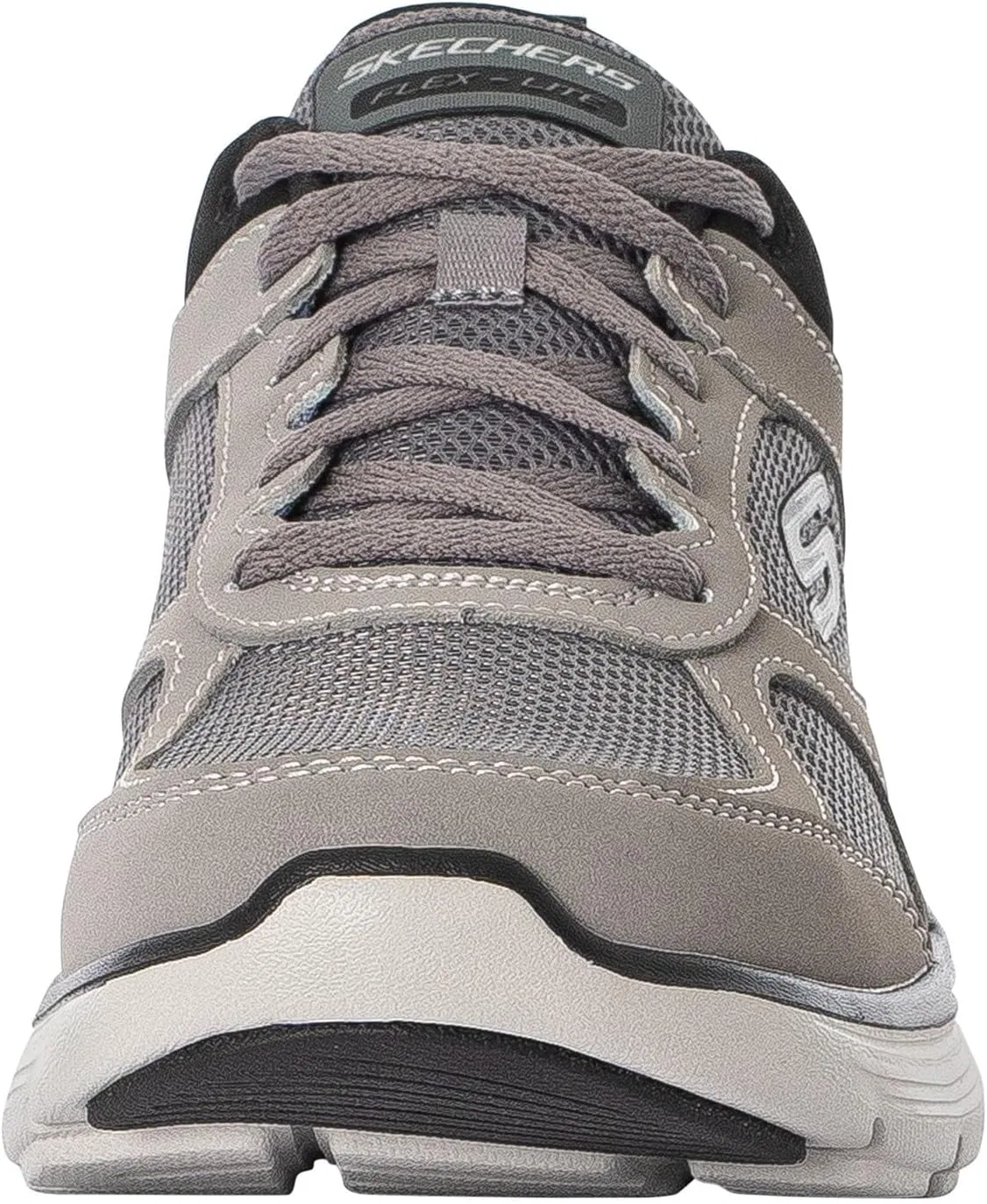 Кроссовки Skechers Men's Flex Advantage 5.0 - Gano Trainers, Anthracite Black — фото 2