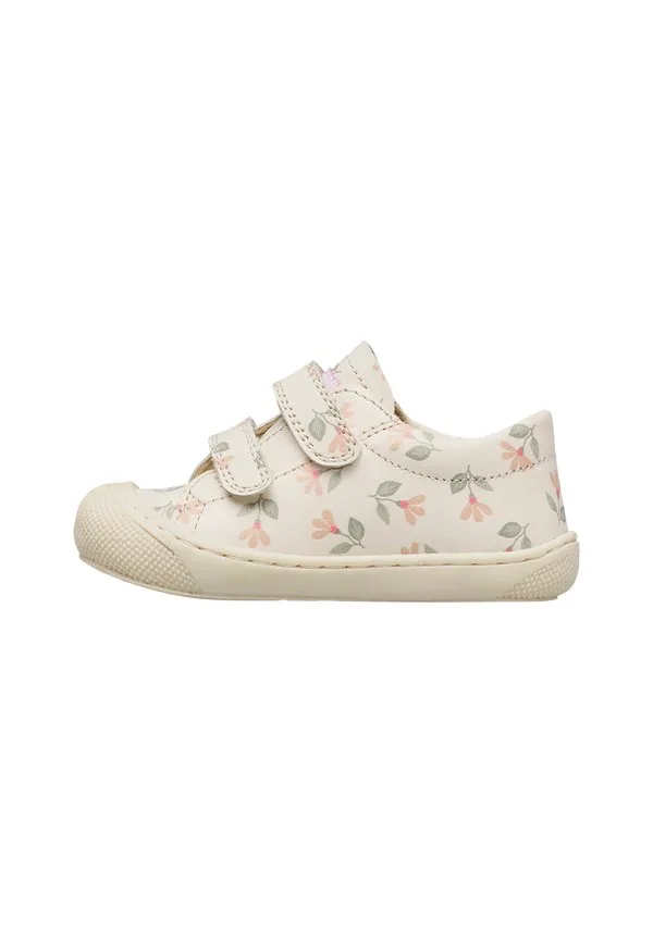 Детские туфли cocoon low vl Naturino, Creme Weiß-Rosa