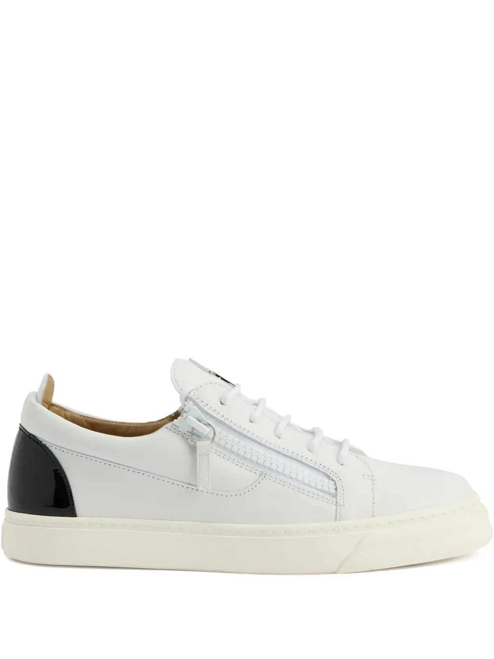 

Кеды Frankie с молниями Giuseppe Zanotti, белый