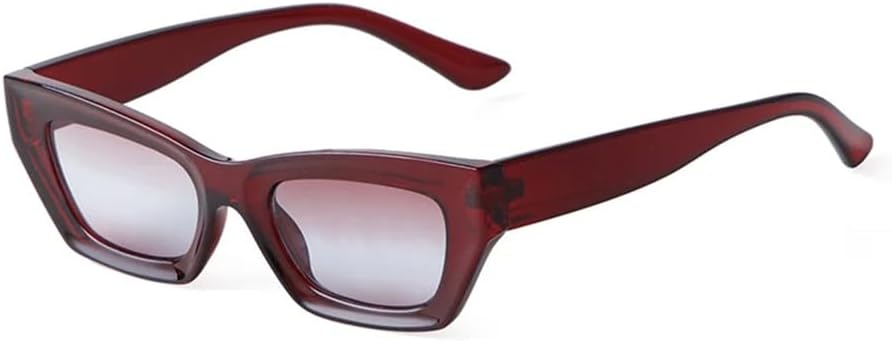 

Модные солнцезащитные очки в маленькой квадратной оправе для женщин, ретро-очки «кошачий глаз» для мужчин, повседневные, винтажные, в уличном стиле, с защитой от УФ-излучения UV400 UJNHGQ, C3