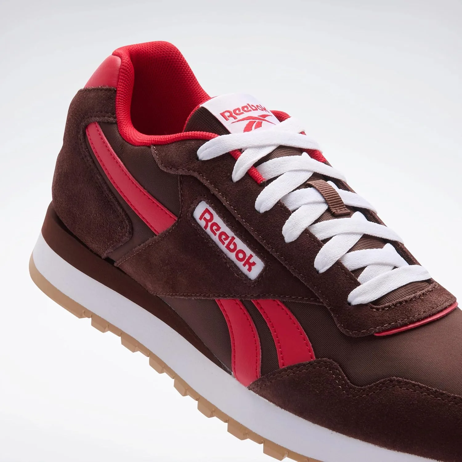 Мужские кроссовки/спортивная обувь Reebok, белый/красный/коричневый — фото 2