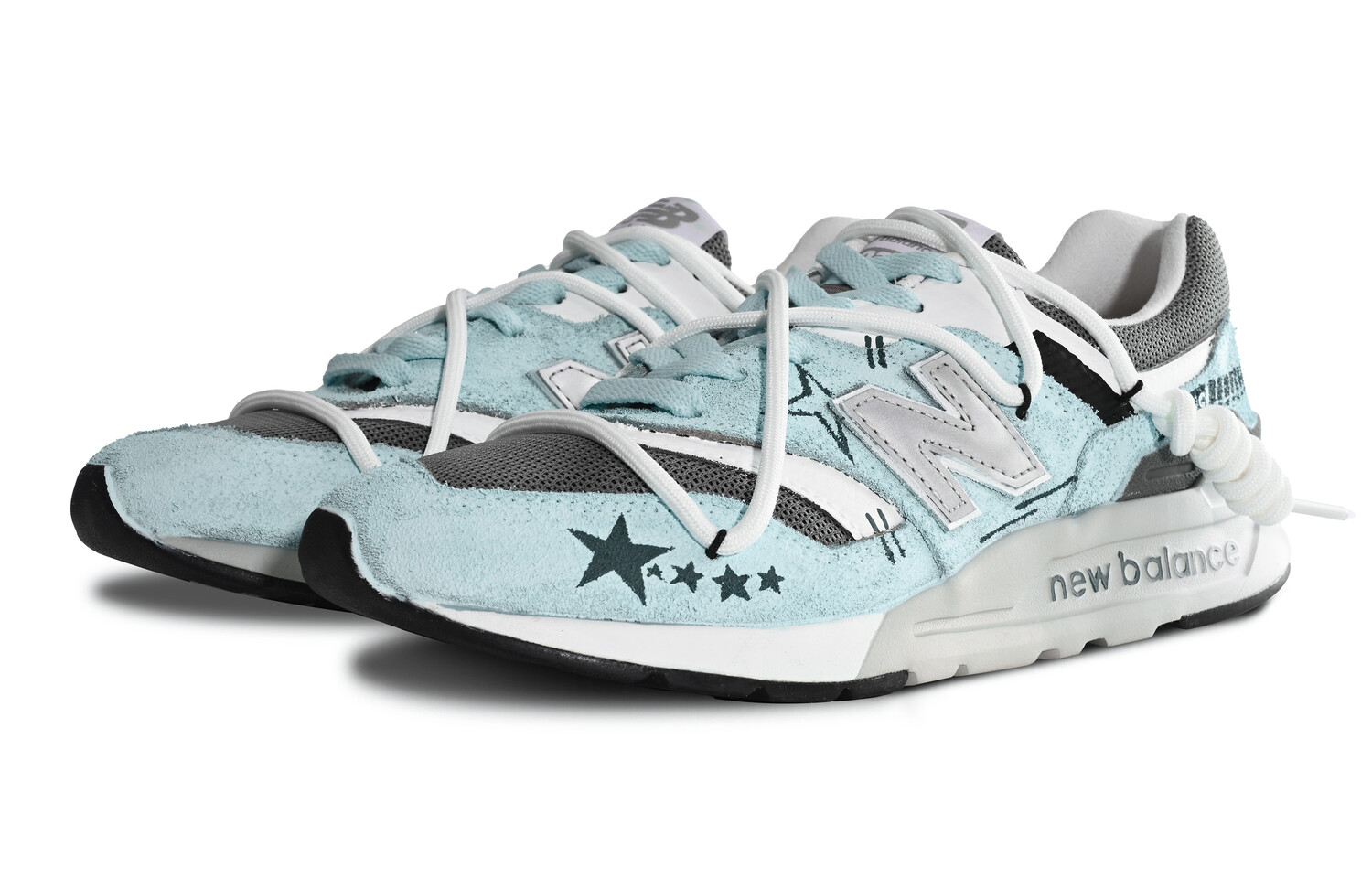 

Кроссовки New Balance NB 997 Lifestyle Shoes Unisex Low-top Blue, синий