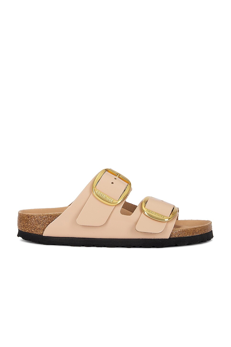 

Сандалии Arizona с большой пряжкой Birkenstock, цвет High Shine Nude