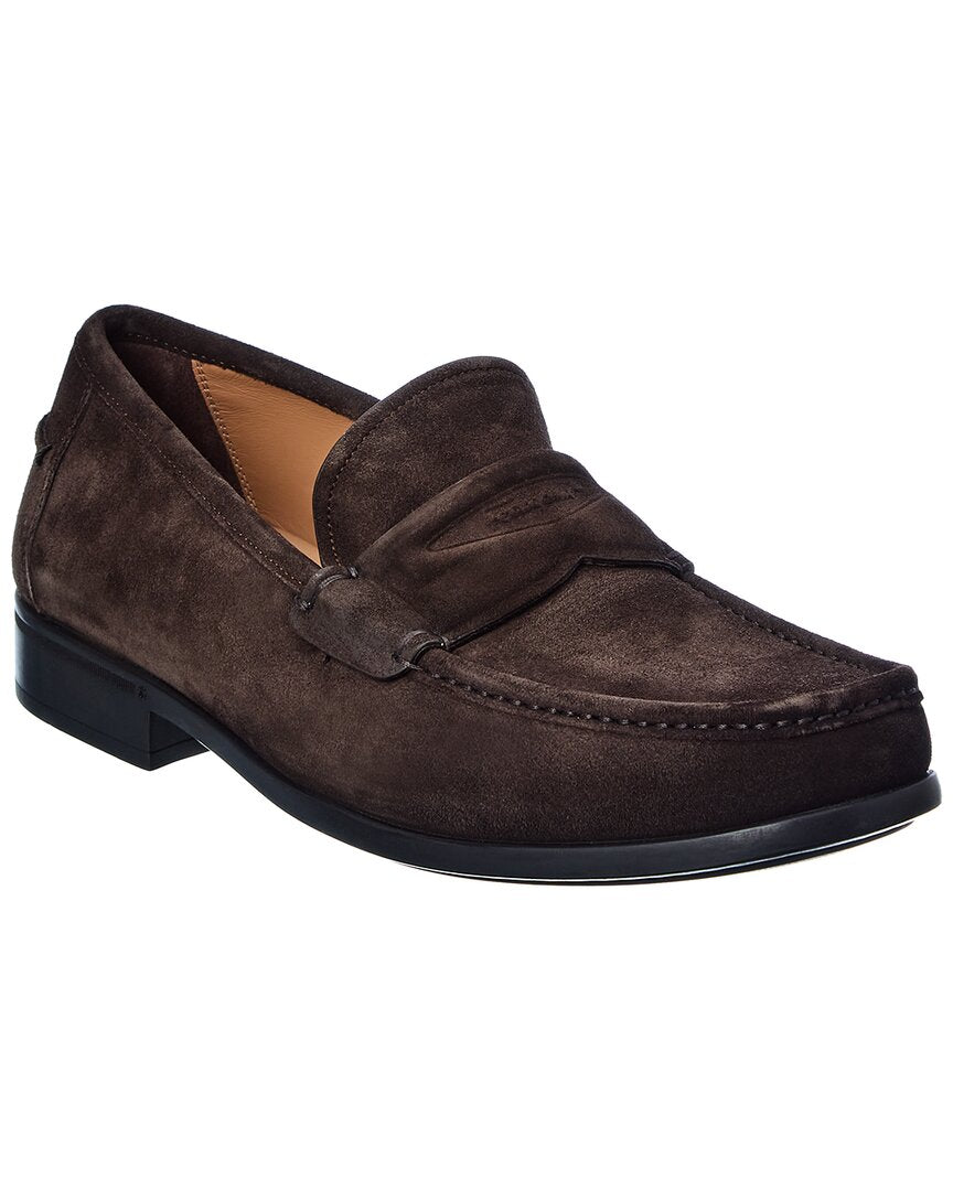 

Феррагамо Лансароте замшевые лоферы Salvatore Ferragamo, фиолетовый