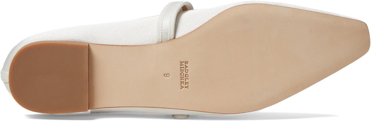 Туфли на плоской подошве Badgley Mischka Brystol, цвет Ivory — фото 3