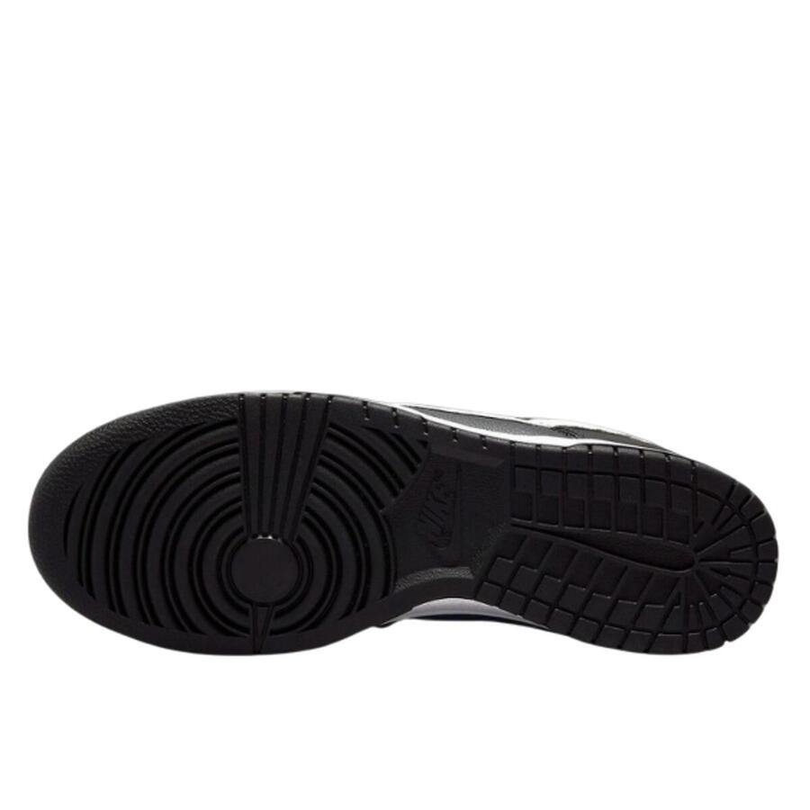 NIKE Кроссовки Dunk Low Black White (2022) — фото 3