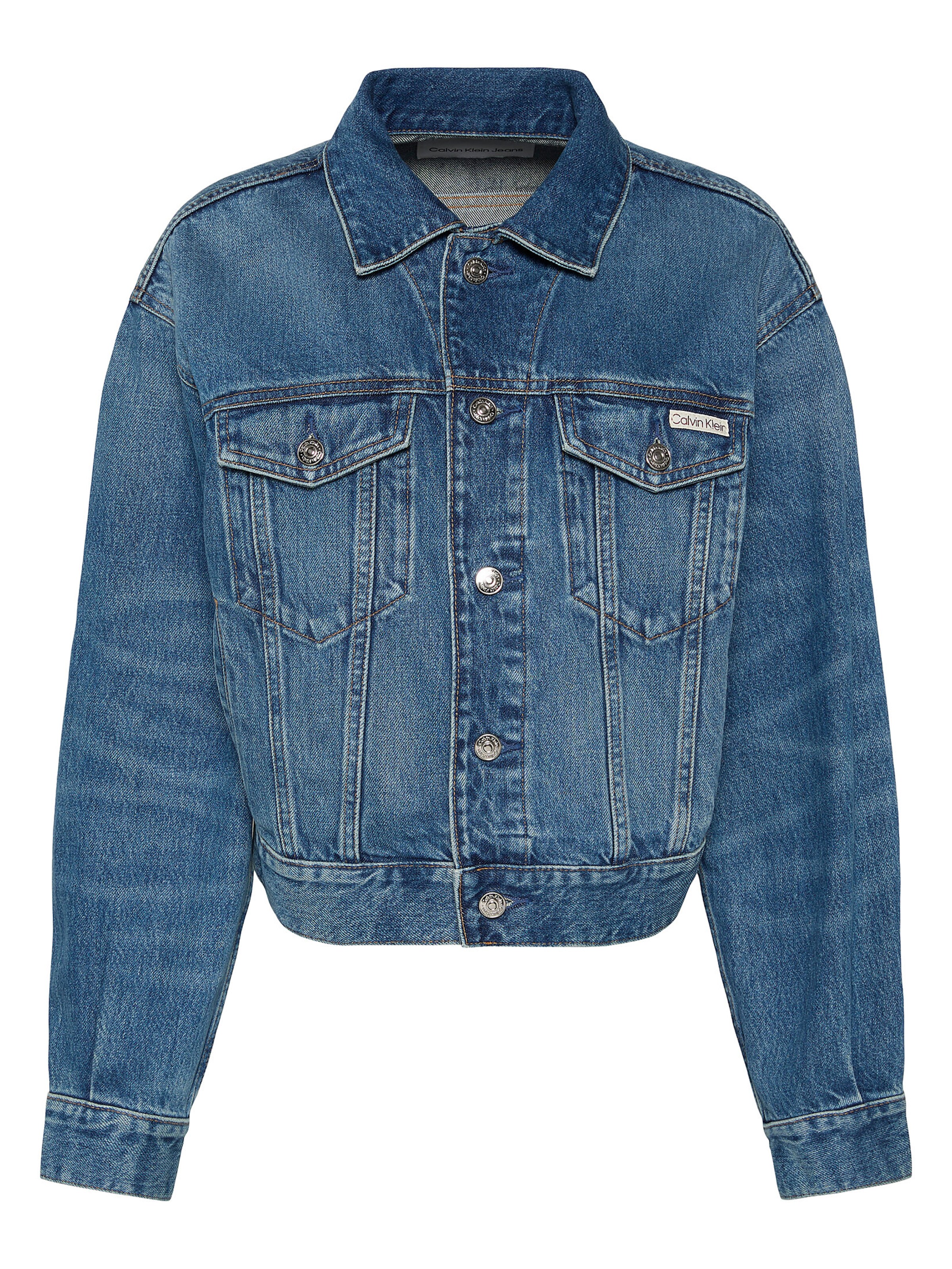 

Calvin Klein Jeans Куртка для межсезонья в синем дениме