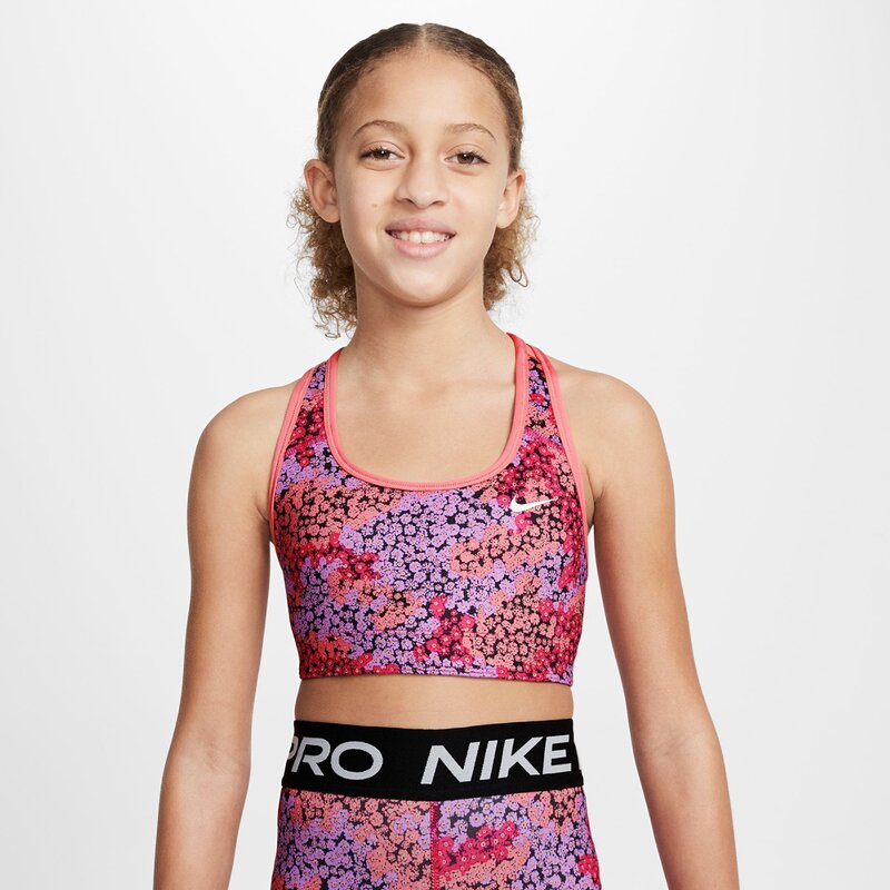 

Top g nk df swoosh aop rev bra Nike, мультиколор