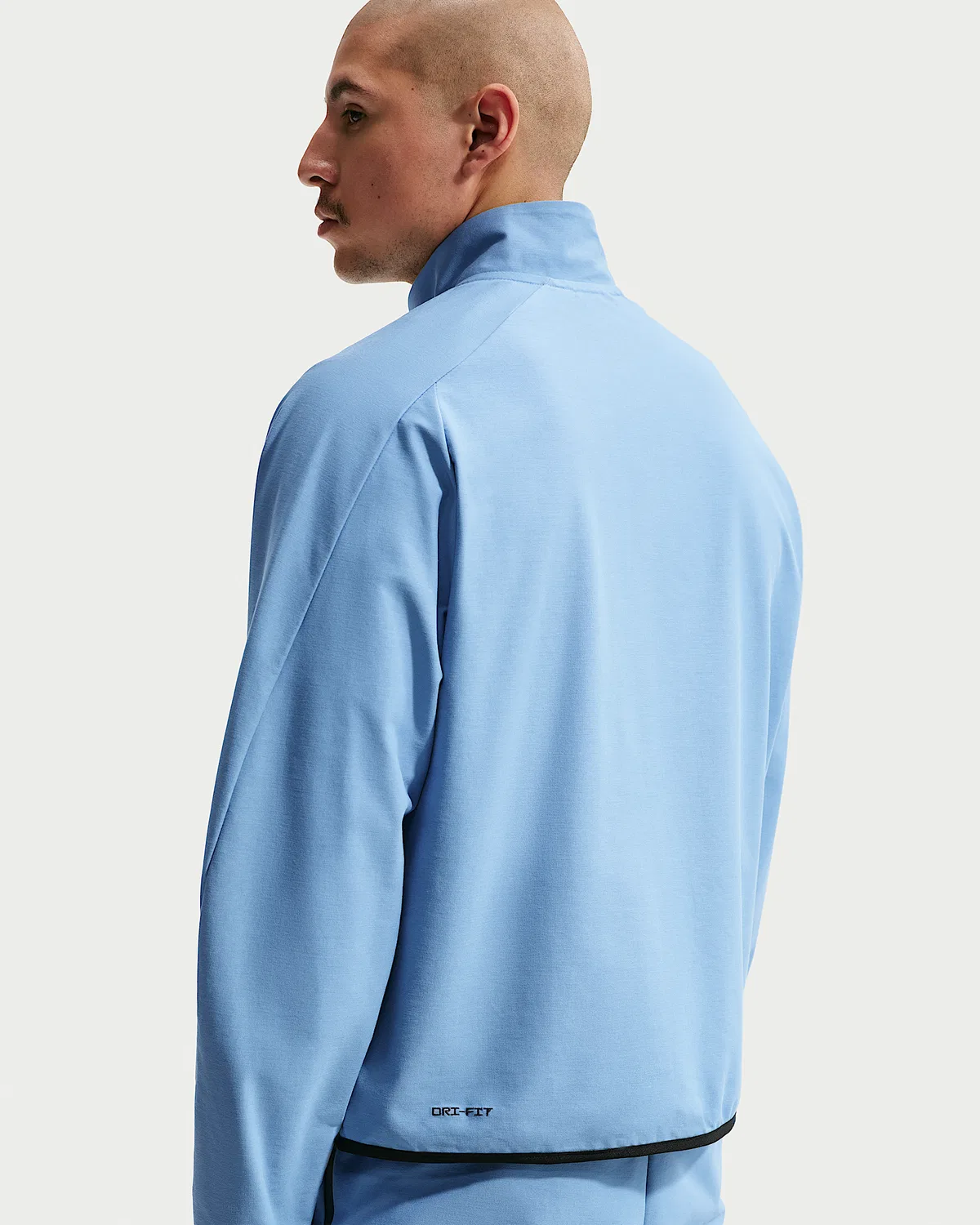 Мужская ветровка Dri-FIT Shori Knit Track Nike Sportswear Tech, Work Blue/Black — фото 2