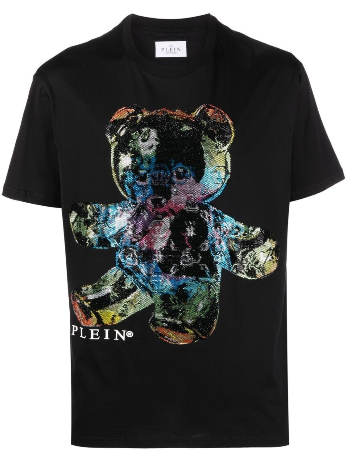 

Philipp Plein футболка со стразами, черный