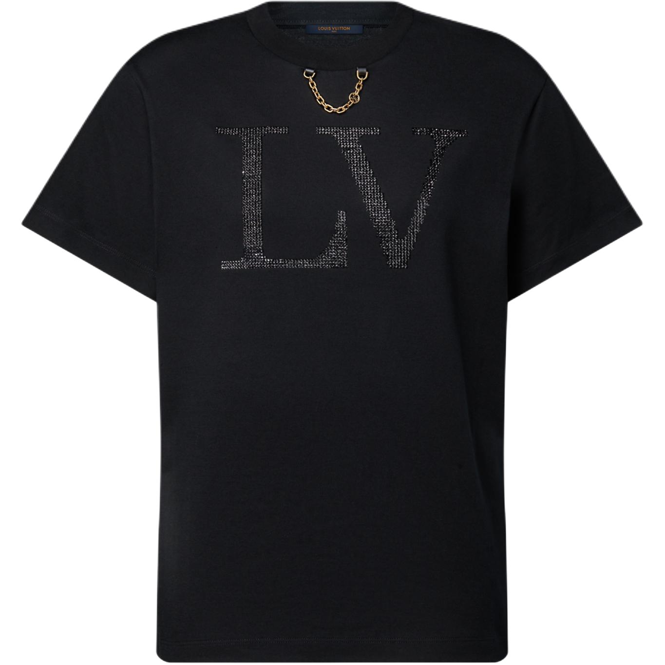 

Обычная футболка женская LOUIS VUITTON, черный