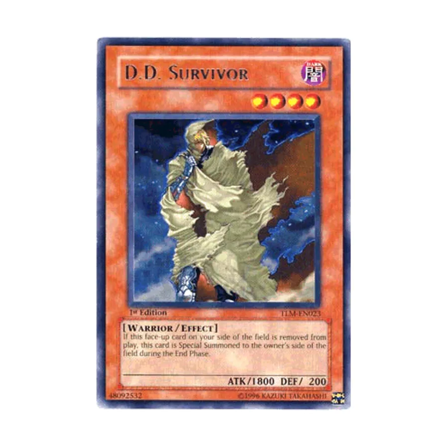 

CCG Д.Д. Выживший (Редкий), Yu-Gi-Oh - Lost Millennium - Singles