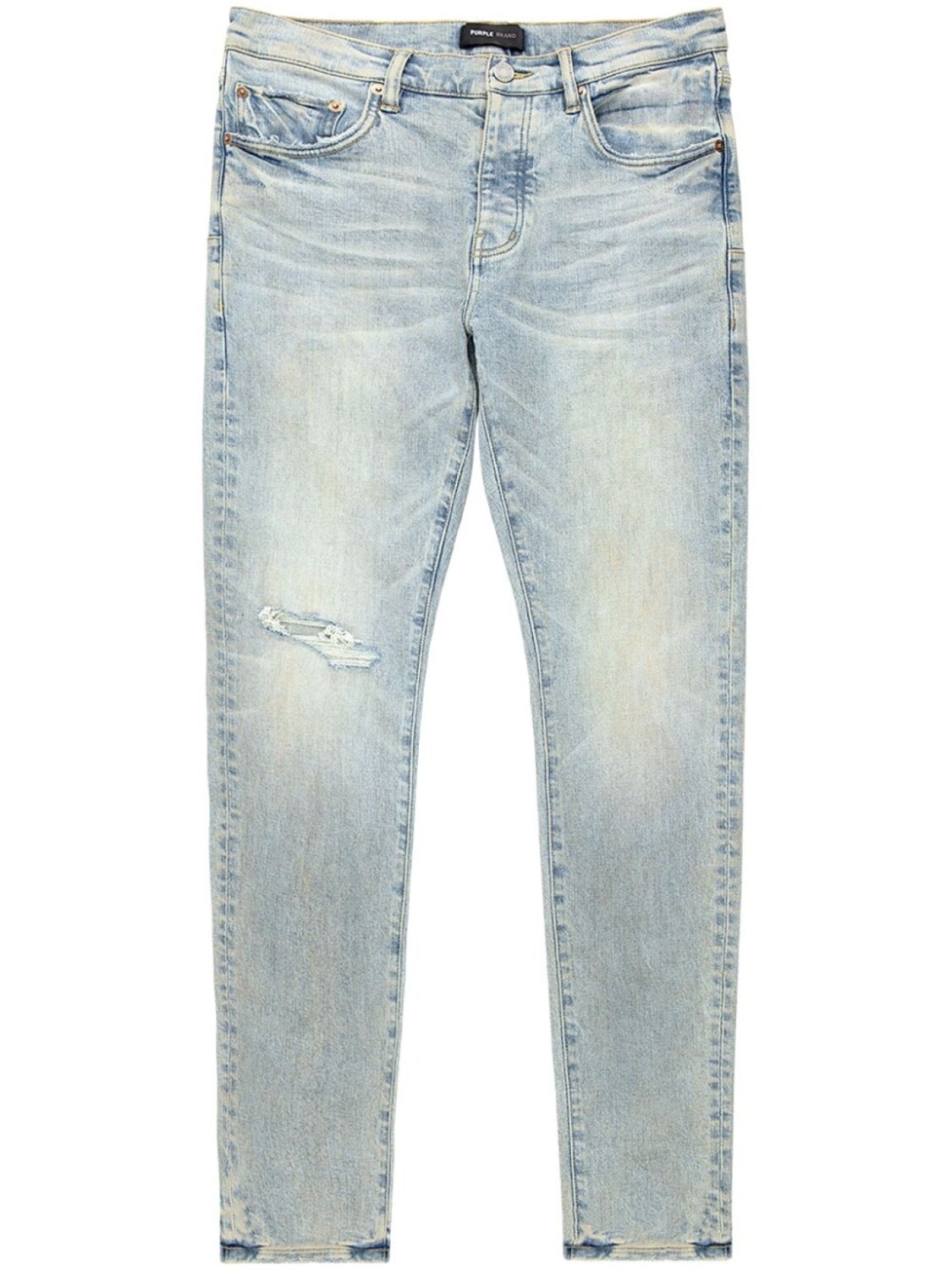 

P001 узкие джинсы Purple Brand, синий