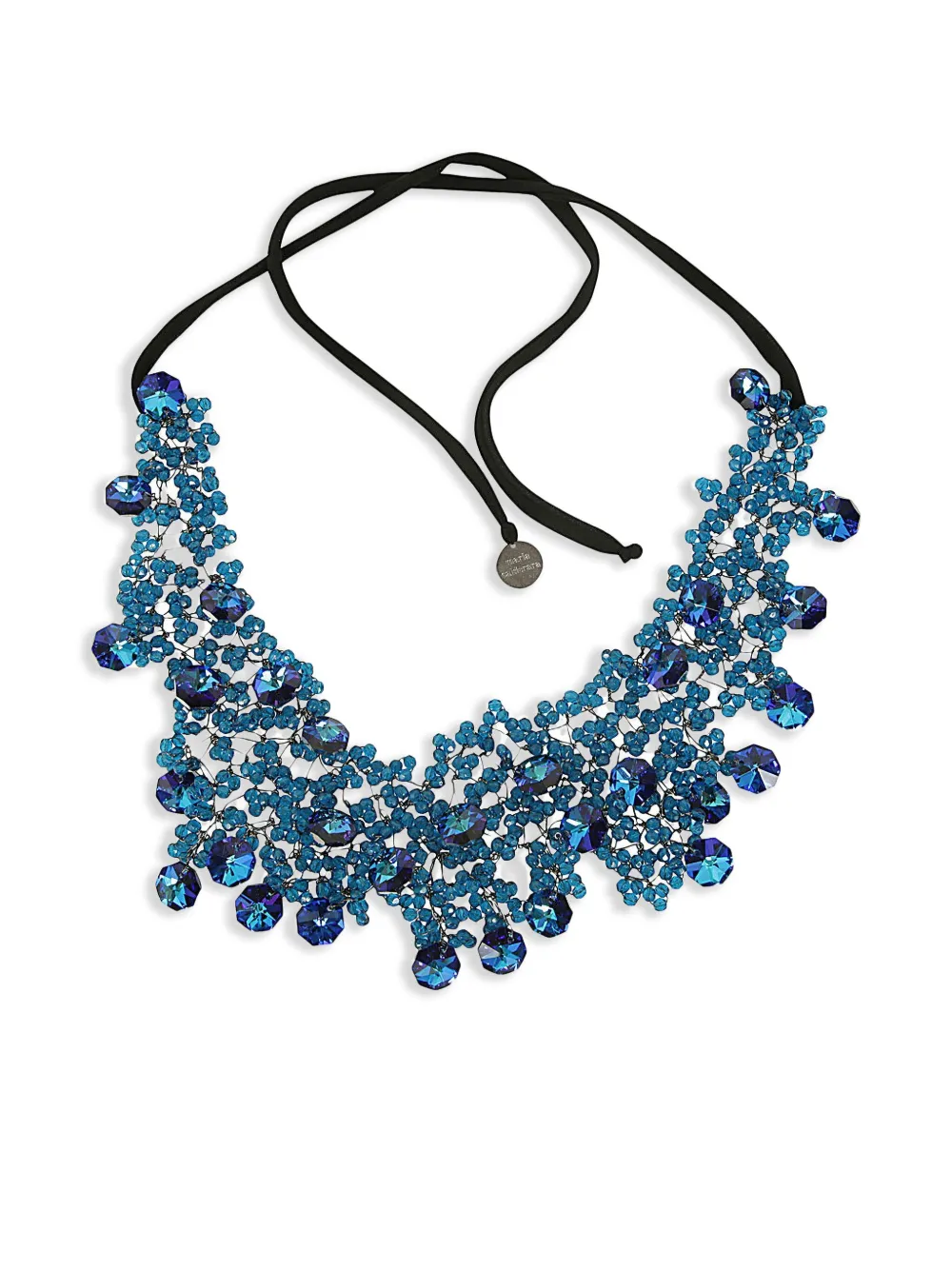 

Украшение для тела с кристаллами Maria Calderara, синий