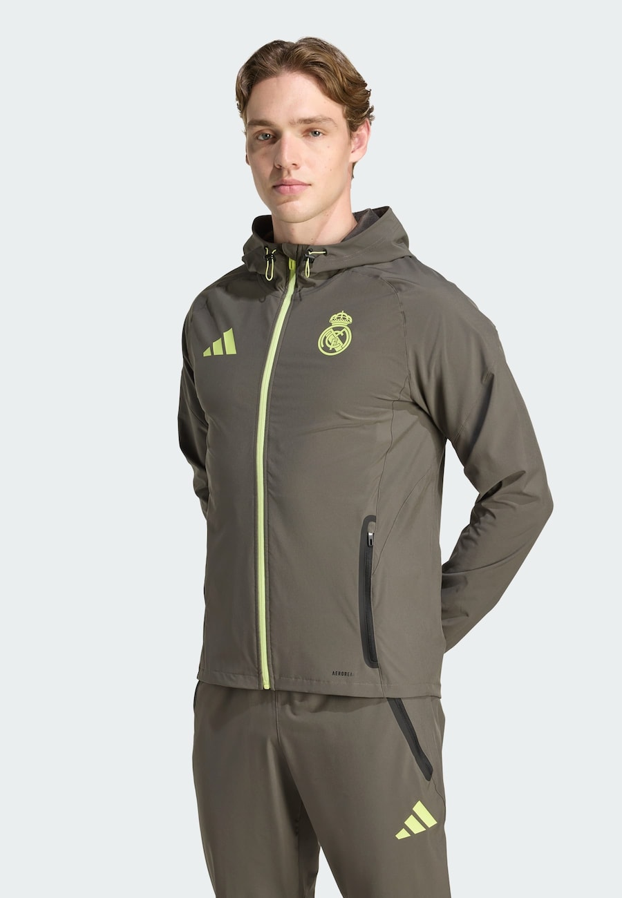 Тренировочная куртка ADIDAS PERFORMANCE Real Madrid Tiro 25 Competition Vis, Muddy Colored — фото 2