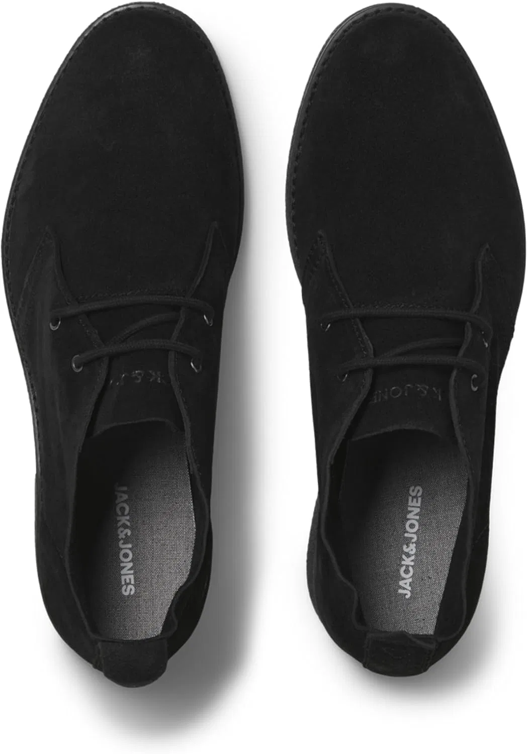 Мужские замшевые ботинки Jfwhelsinki Desert Boot от Jack & Jones, Black — фото 2