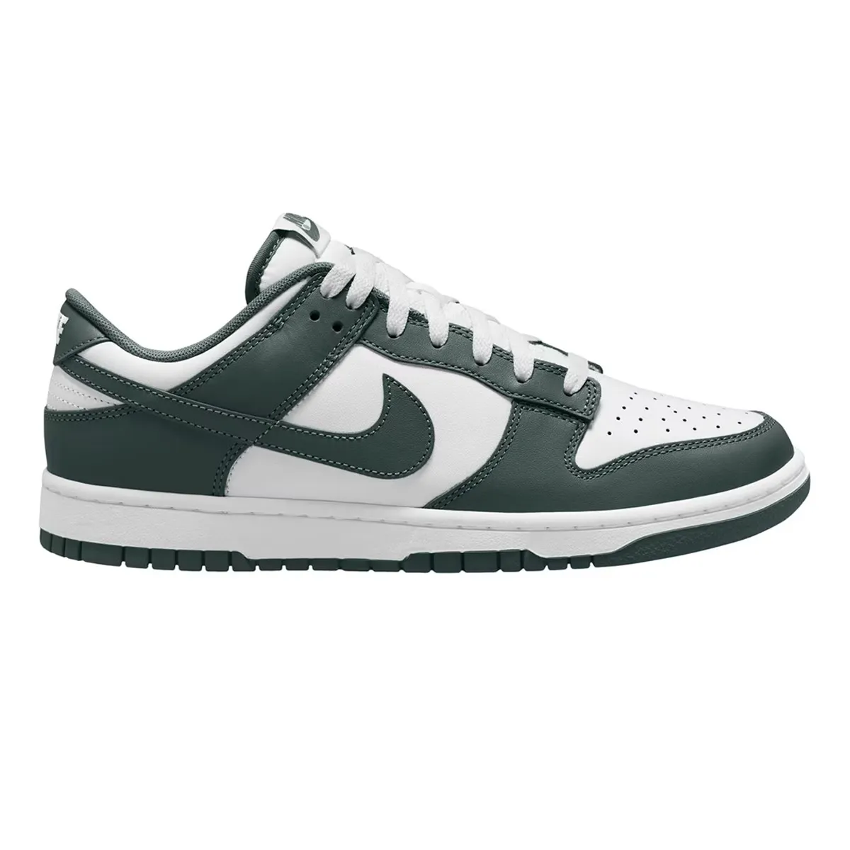 

Мужские повседневные кроссовки Nike Dunk Low Retro, белый/зеленый