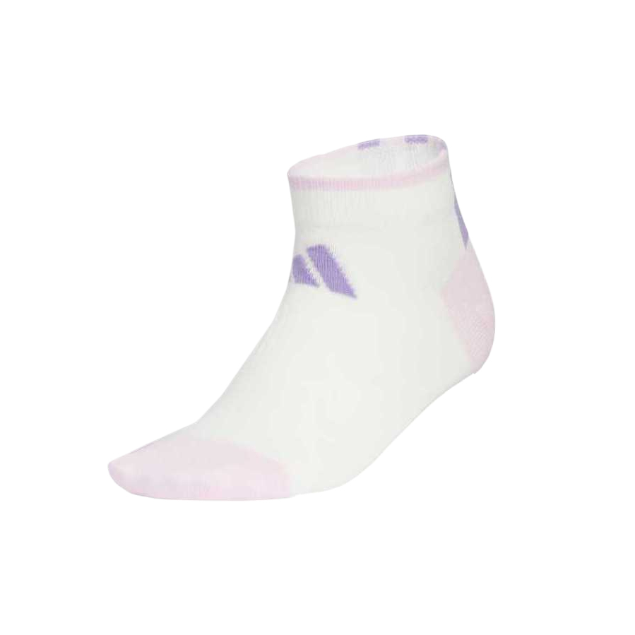 Adidas Носки 3 пары Powder Plum Purple White Jade White Kids' — фото 4