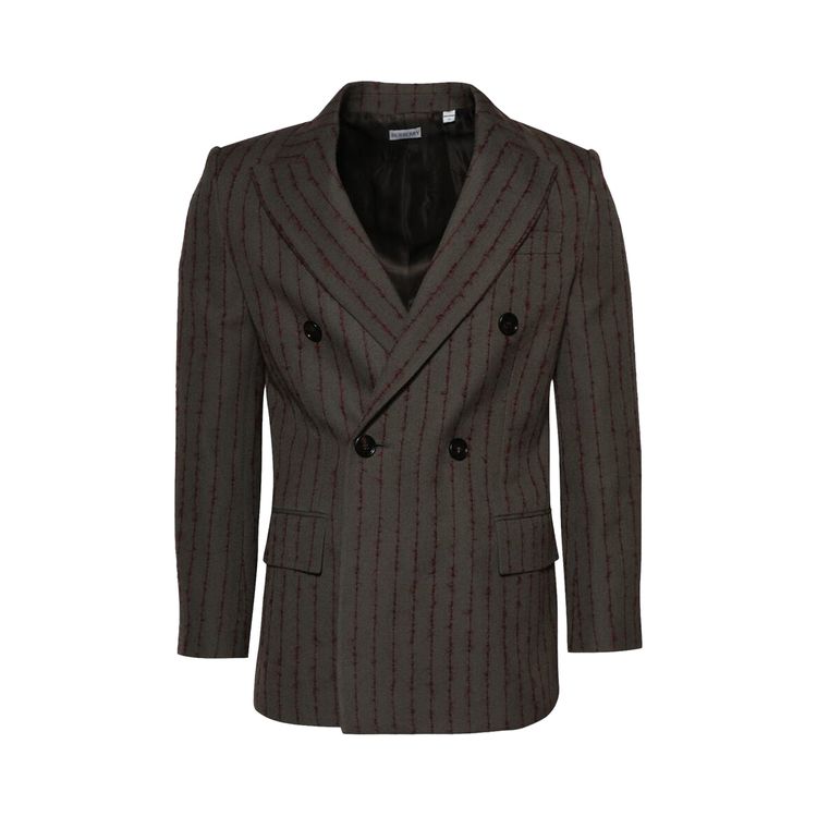 

Куртка Burberry Tailored Jacket 'Coal/Fig', коричневый