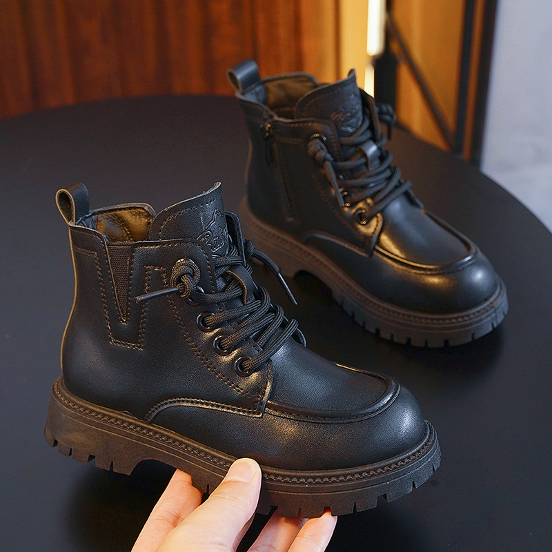 Детские ботинки Slip Resistant Abrasion Resistant Kids' Babaya, экрю — фото 4