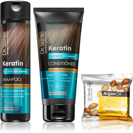 

Набор для ухода за волосами Dr. Sante Keratin (для ломких и уставших волос) Dr Santé