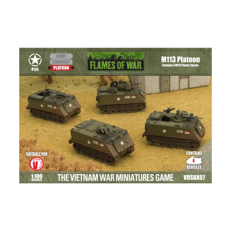 

Взвод М113, Flames of War - Vietnam - United States - Box Sets & Miscellaneous