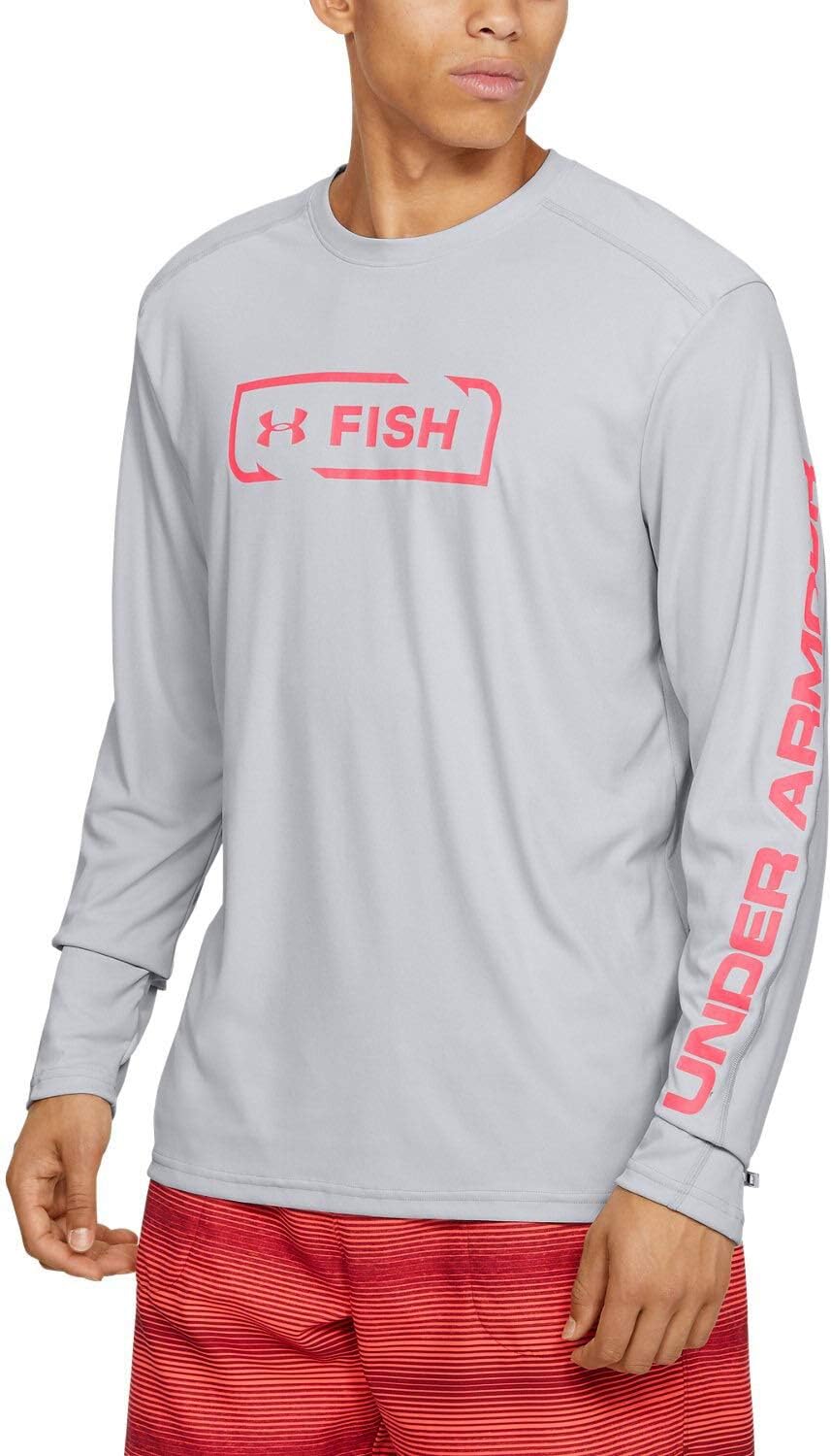 

Under Armour мужская футболка Iso-chill Shore Break Crew, Gray