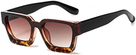 

Солнцезащитные очки для женщин в стиле панк, солнцезащитные очки для мужчин в винтажном стиле, защита от ультрафиолета UV400, женские ретро-очки MTZJH, Leopard Black