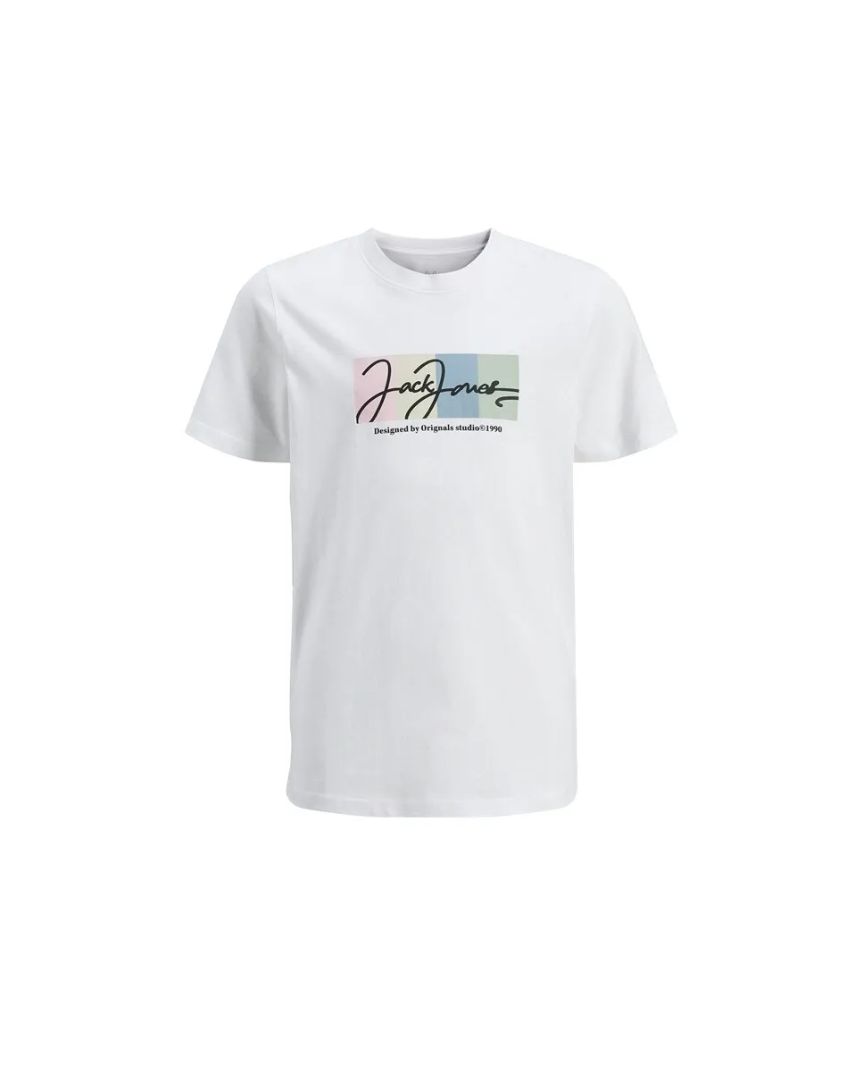 

Футболка для мальчика с коротким рукавом Jack & Jones, белый