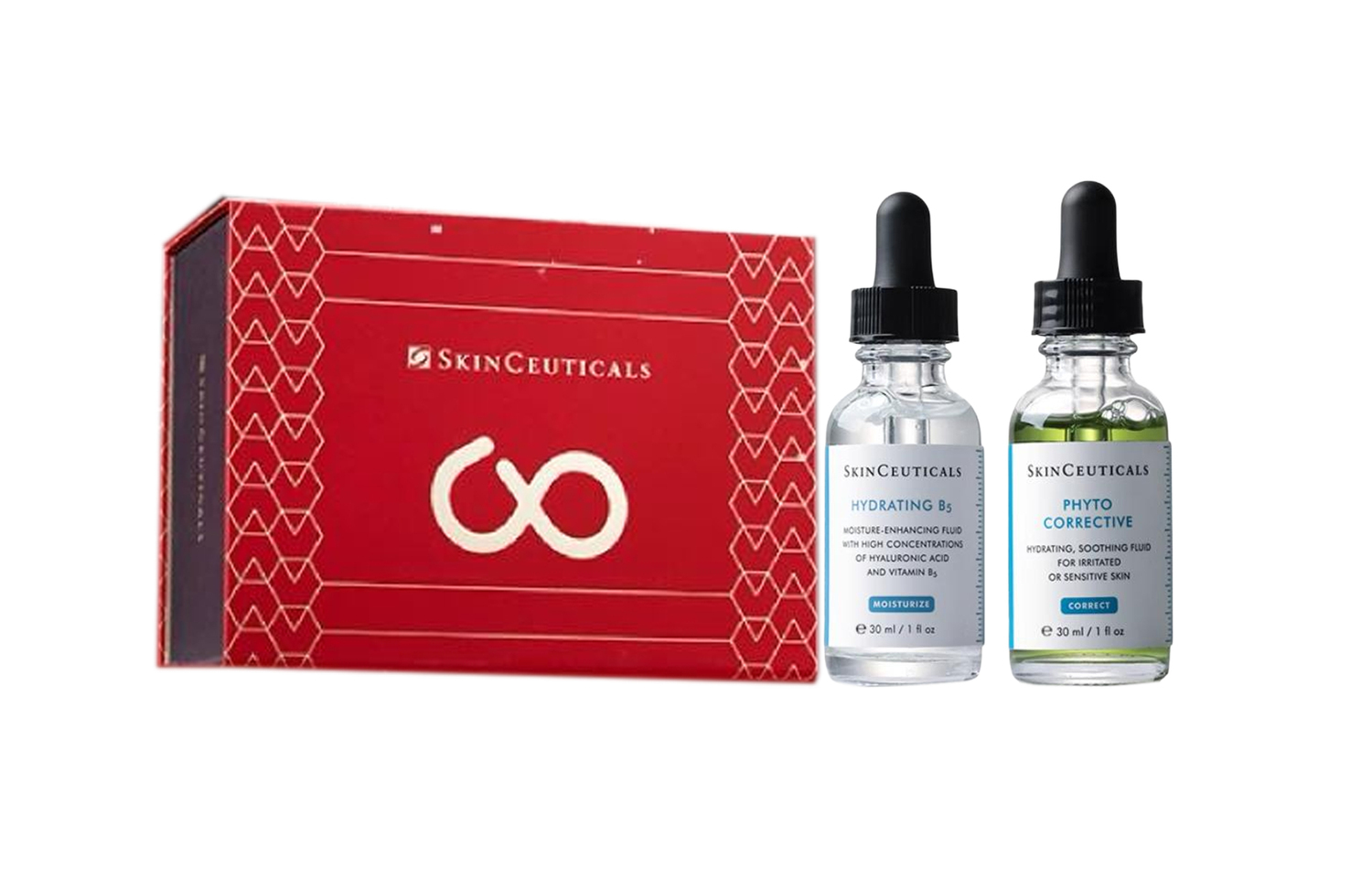 

Xiulike новогоднее лимитированное издание сыворотка для коррекции цвета увлажняющая и восстанавливающая 30мл+30мл SKINCEUTICALS