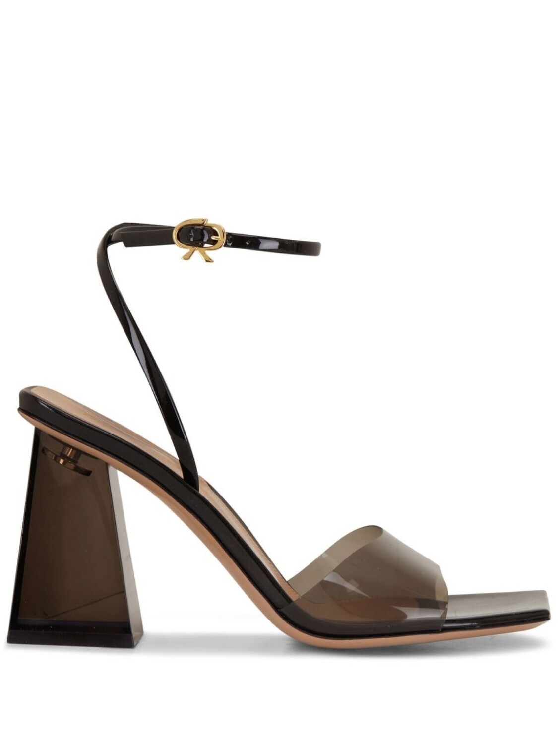 

Босоножки с открытым носком Gianvito Rossi, черный