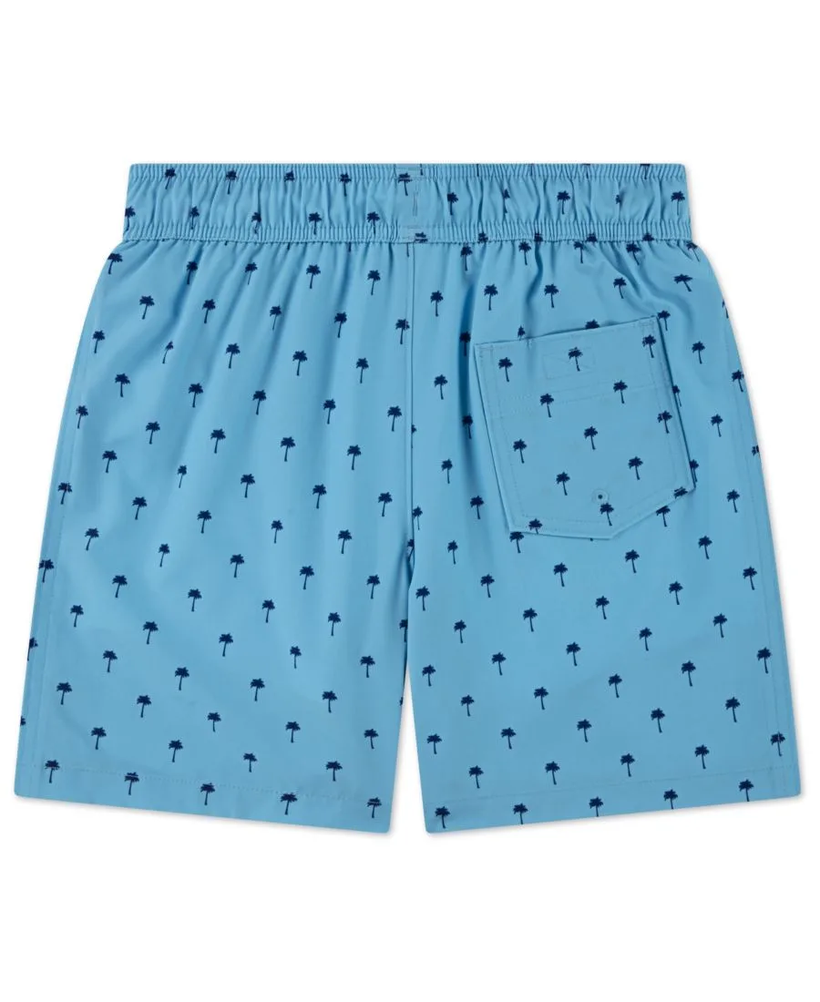 Плавки с принтом для мальчиков Abercrombie kids, sodalite синий — фото 2