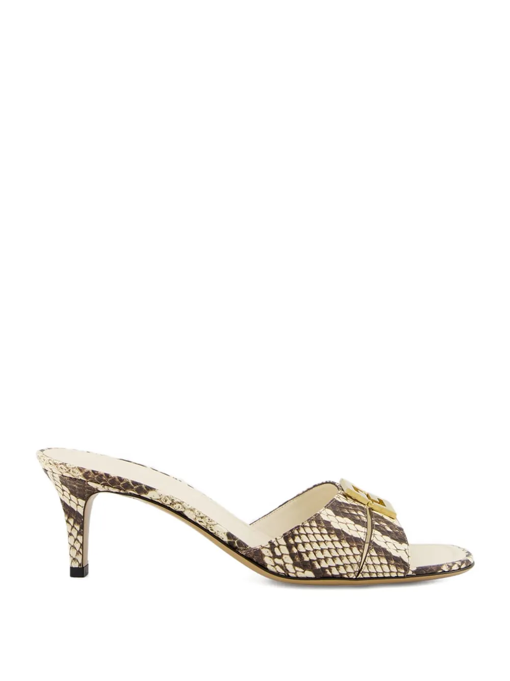 Босоножки Ffold 55 FENDI, нейтральный