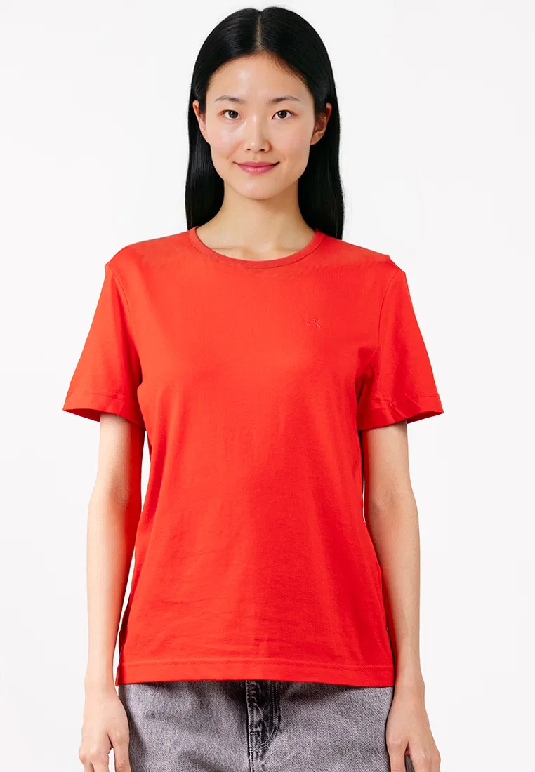 Футболка с монограммой, круглый вырез, Monogram Calvin Klein