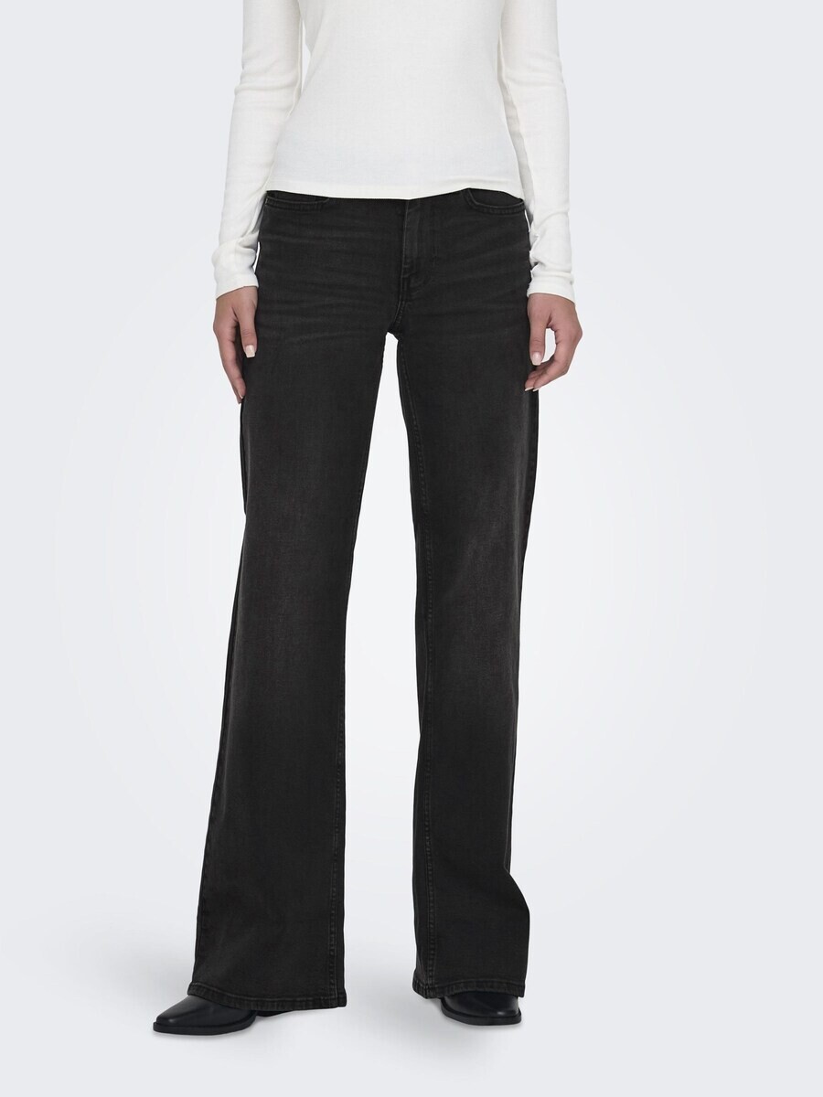 

Джинсы ONLY Wide leg Jeans CHRIS, пятнистый черный