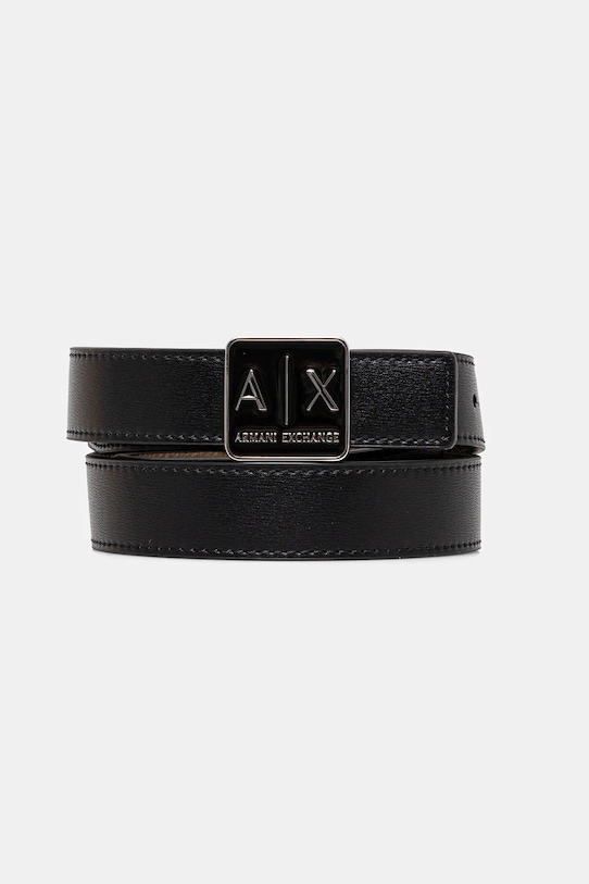 

Двусторонний ремень Armani Exchange, черный
