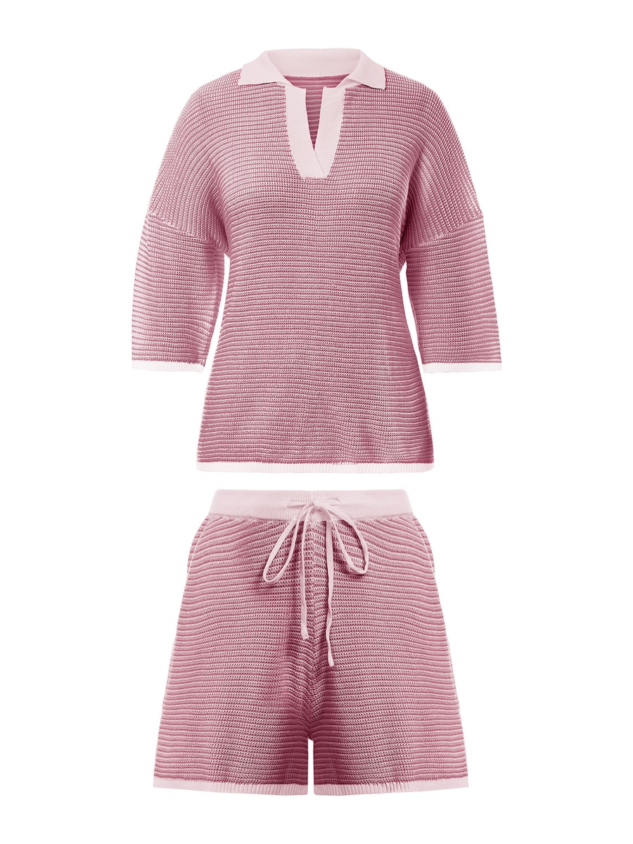 

Брючный костюм Imily Bela, розовый/темно-розовый