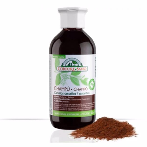 

Увлажняющий шампунь Champú Henna Catechu Corpore Sano, 300 мл