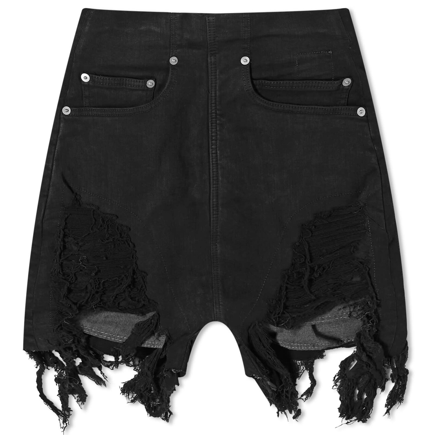 

Джинсовые шорты Rick Owens Drkshdw Cutoff Denim Shorts, черный