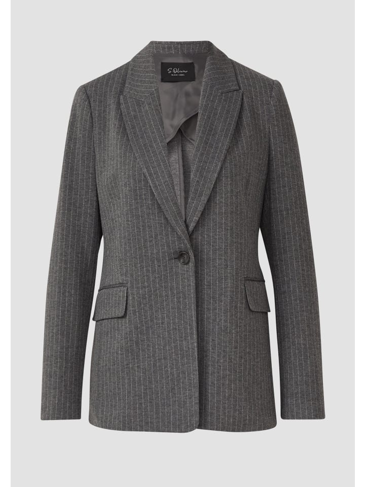 

Блейзер s.Oliver BLACK LABEL, серый