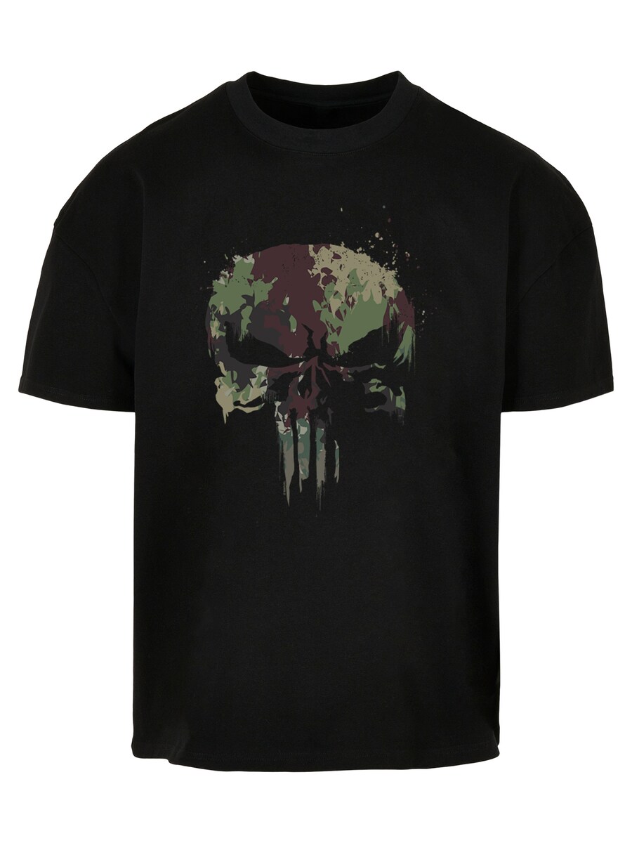 

Рубашка F4NT4STIC Marvel Punisher TV Camo Skull, черный