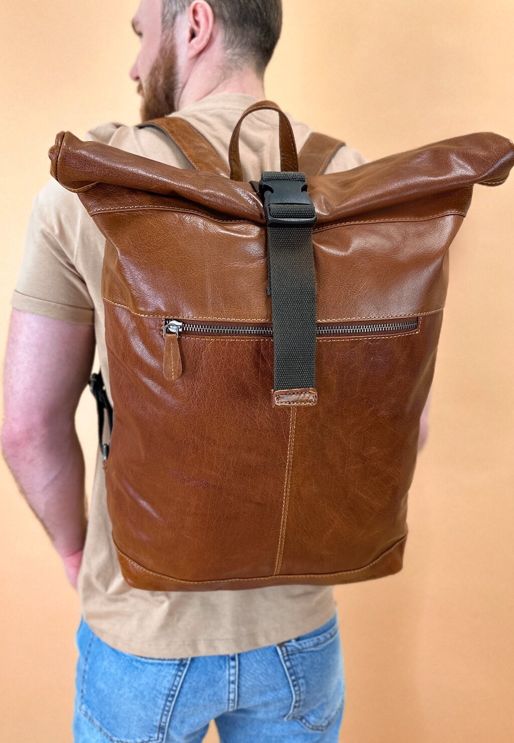 

Рюкзак MATTIS Gusti Leder, цвет rotbraun