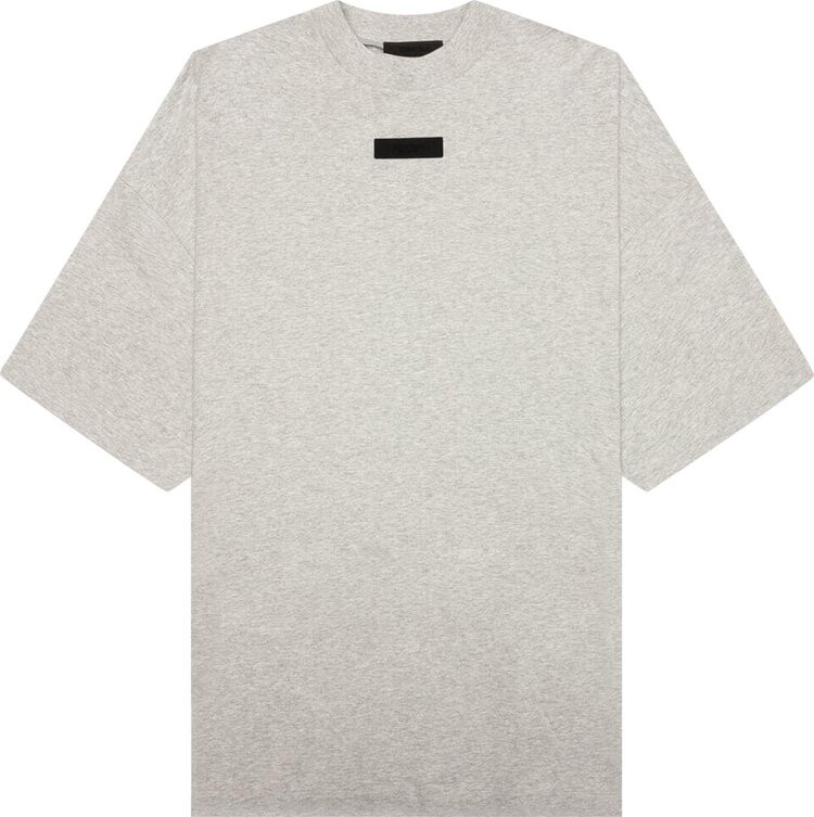 

Футболка Fear of God Essentials Crewneck II 'Light Heather Grey', серый
