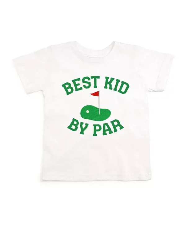 Футболка с коротким рукавом Best kid by par patch - для маленьких и больших детей Sweet Wink, White